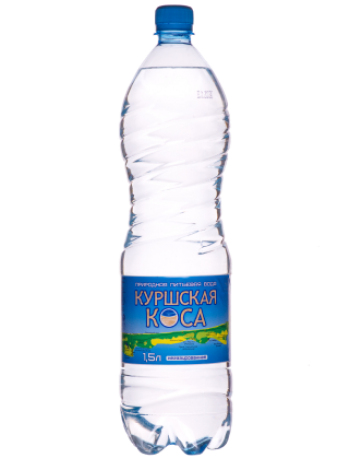 Вода питьевая ТМ "Куршская Коса" 1,5л