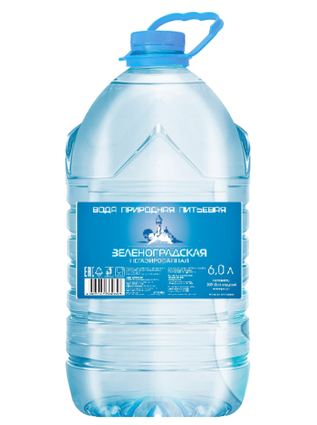 Вода питьевая "Зеленоградская" 6,0л